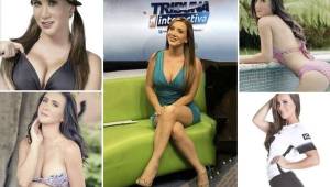 Mariazel Olle, la conductora, actriz y modelo mexicana apoya con todo a su selección.