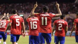 Costa Rica es líder de su grupo en las actuales eliminatorias de la Concacaf rumbo a Rusia 2018. (Foto: Robert Vindas - Diez)