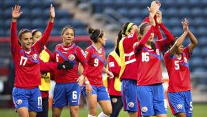 La selección femenina de Costa Rica se mantiene en la posición 29 en el ranking FIFA. (Foto: Fedefutbol)