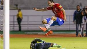 El atacante salió en los primeros minutos del juego ante Estados Unidos por la lesión.