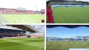 Liga Deportiva Alajuelense inauguró su nueva gramilla que es la primera híbrida en Centroamérica.