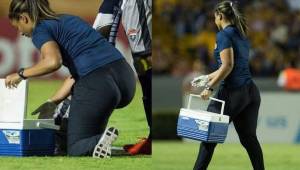 La doctora del Plaza Amador robó miradas en el juego de los canaleros ante el Tigres por la Concachampions.