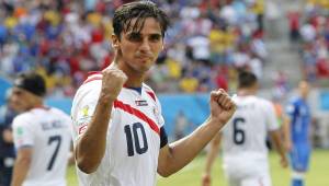 El trabajo hecho por Bryan Ruiz en la pasada Copa del Mundo fue trascendental para que Costa Rica alcanzara su memorable octavo lugar.