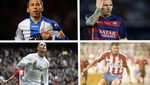 Los jugadores con más penales errados en la historia de la liga española.