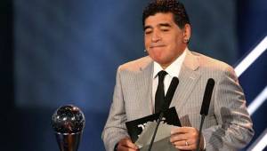 Diego Armando Maradona habló tras la sanción que le impusieron a Lionel Messi.
