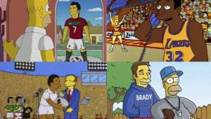 Grandes deportistas han sido protagonistas en la popular serie estadounidense 'Los Simpson' que celebra 27 años desde su primer capítulo.
