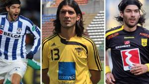 El delantero uruguayo Sebastián Abreu sigue coleccionando camisetas a sus 41 años de edad.