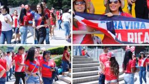 Costa Rica se despidió de su país con una victoria de 3-0 ante Irlanda del Norte. La belleza se hizo presente al Estadio Nacional.