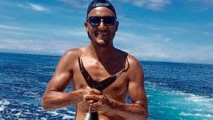 Keylor Navas disfruta de sus vacaciones en el pacífico costarricense.