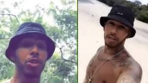 El piloto Lewis Hamilton no dejó pasar la oportunidad y disfruta en Costa Rica de sus vacaciones.