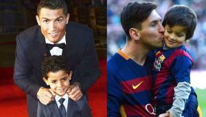 Cristiano Ronaldo y Lionel Messi han demostrado ser grandes padres.