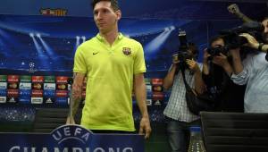 Lionel Messi no comparecía a una conferencia de prensa desde julio del año anterior.