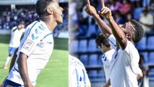 Lozano sigue generando gran impacto en España con sus goles con el Tenerife. FOTOS: Cortesía Eldorsal.com