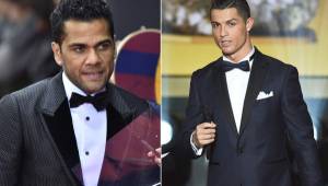Dani Alves y Cristiano Ronaldo no se habrían saludado en la gala del Balón de Oro.