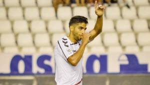 El delantero nacional volvió al gol con el Albacete en la presente temporada en España.