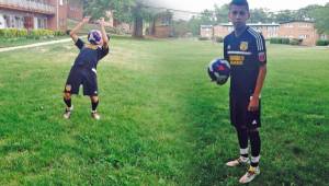 Luis Armando Gómez actúa en la Academia de Luciano Emilio y, ha ido a entrenar con el DC United.