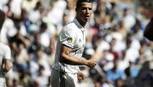 Cristiano Ronaldo reapareció con Real Madrid y anotó uno de los cinco goles.
