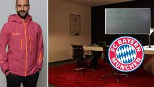 Pep Guardiola le dio una gran sorpresa al entrenador italiano del Bayern Munich.