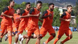 El Motagua se entrena para el compromiso ante River Plate de Argentina que será el próximo 13 de julio en Estados Unidos.