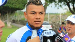 El mediocampista hondureño Mario Martínez es el cerebro del equipo que dirige Jorge Luis Pinto y espera poder seguir con este ritmo ante México. Foto Ronald Aceituno