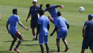 La Selección Nacional de Honduras trabajando para quedar lista para el duelo que sostendrá mañana sábado frente a Nigeria peleando por la medalla de bronce.