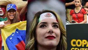 Mexicanas y venezolanas engalanaron las gradas del NRG Stadium de Houston donde México y Venezuela igualaron 1-1 por cierre del Grupo C de Copa América Centenario.