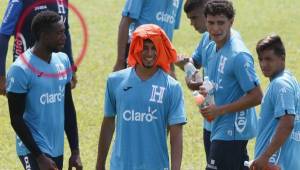 El defensor Jhonny Palacios, se encuentra concentrado con la Selección Sub-23 de Honduras que disputará los Juegos Olímpicos de Río de Janeiro. Foto Delmer Martínez