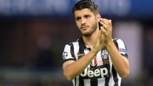 Álvaro Morata hizo soñar a la afición de Juventus en la Champions. (AFP)