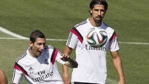 Ángel Di María se va del Real Madrid y Sami Khedira se queda en el equipo blanco. (EFE)