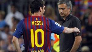 José Mourinho dice que tiene la sensación de que Leo Messi nunca saldrá del Barcelona. Foto AFP