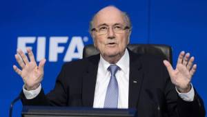 Joseph Blatter brindó rueda de prensa en Zúrich, Suiza. (Foto: AFP)
