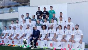 La foto oficial del Real Madrid para la temporada 2015-16. (Foto tomada de Realmadrid.com)
