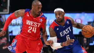 Kobe Bryant y LeBron James son dos de las figuras que estarán presente mañana en el All Star.