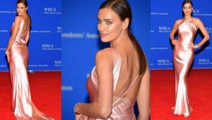 Irina Shayk attends the EE British Academy Film Awards in 2019 at the Royal Albert Hall in London, England. 10th February 2019. - BANG MEDIA INTERNATIONAL FAMOUS PICTURES 28 HOLMES ROAD LONDON NW5 3AB UNITED KINGDOM tel +44 (0) 02 7485 1005 email: pictures@famous.uk.com