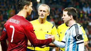 Cristiano Ronaldo dejó a un lado la rivalidad en la cancha con Lionel Messi.
