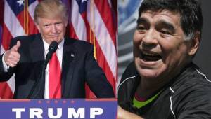 Donald Trump y Maradona tienen mucho en común según un periodista inglés.