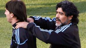 No es la primera vez que Maradona ataca duramente a Lionel Messi.