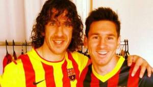 Carles Puyol fue un gran amigo de Messi cuando jugaba en el Barcelona.