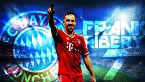 El jugador francés Frank Ribery, es una de las figuras del equipo que dirige Carlo Ancelotti.