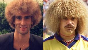 Así lice Fellaini, futbolista de Bélgica que estará en la Eurocopa de Francia.