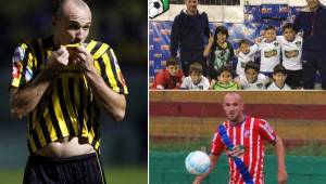 Julio 'Palomo' Rodríguez está cumpliendo uno de sus anhelos y entrena a niños en una escuela de fútbol en Uruguay.