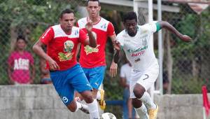El partido entre Honduras Progreso y Platense se disputó en Muchilena.