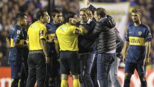Conmebol descalificó a Boca Juniors de Copa Libertadores y es el River Plate el que avanza a la siguiente fase. Foto AFP