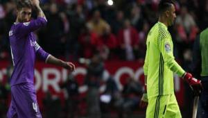 Sergio Ramos y Keylor Navas son los principales señalados tras la derrota del Real Madrid en Sevilla.