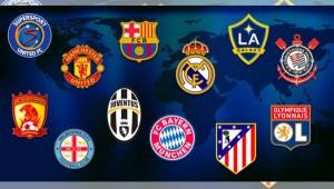 La SuperLiga abarcaría 22 equipos de diferentes países en el mundo.