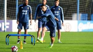 Sergio Agüero ya trabaja pensando en la Copa América y en Honduras.