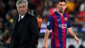 Carlo Ancelotti es el entrenador que más veces logró controlar a Messi.