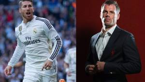 Jamie Carragher aconseja al Manchester United sobre Sergio Ramos.