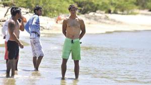 Nadal decidió tomarse un relax previo al Masters 1000 de Indian Wells en California y escogió las playas de Costa Rica. Foto Diario Extra