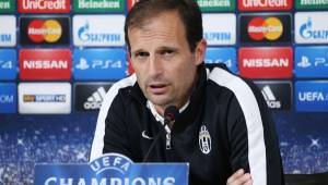 Massimiliano Allegri brindó conferencia de prensa con sabor a despedida. (AFP)